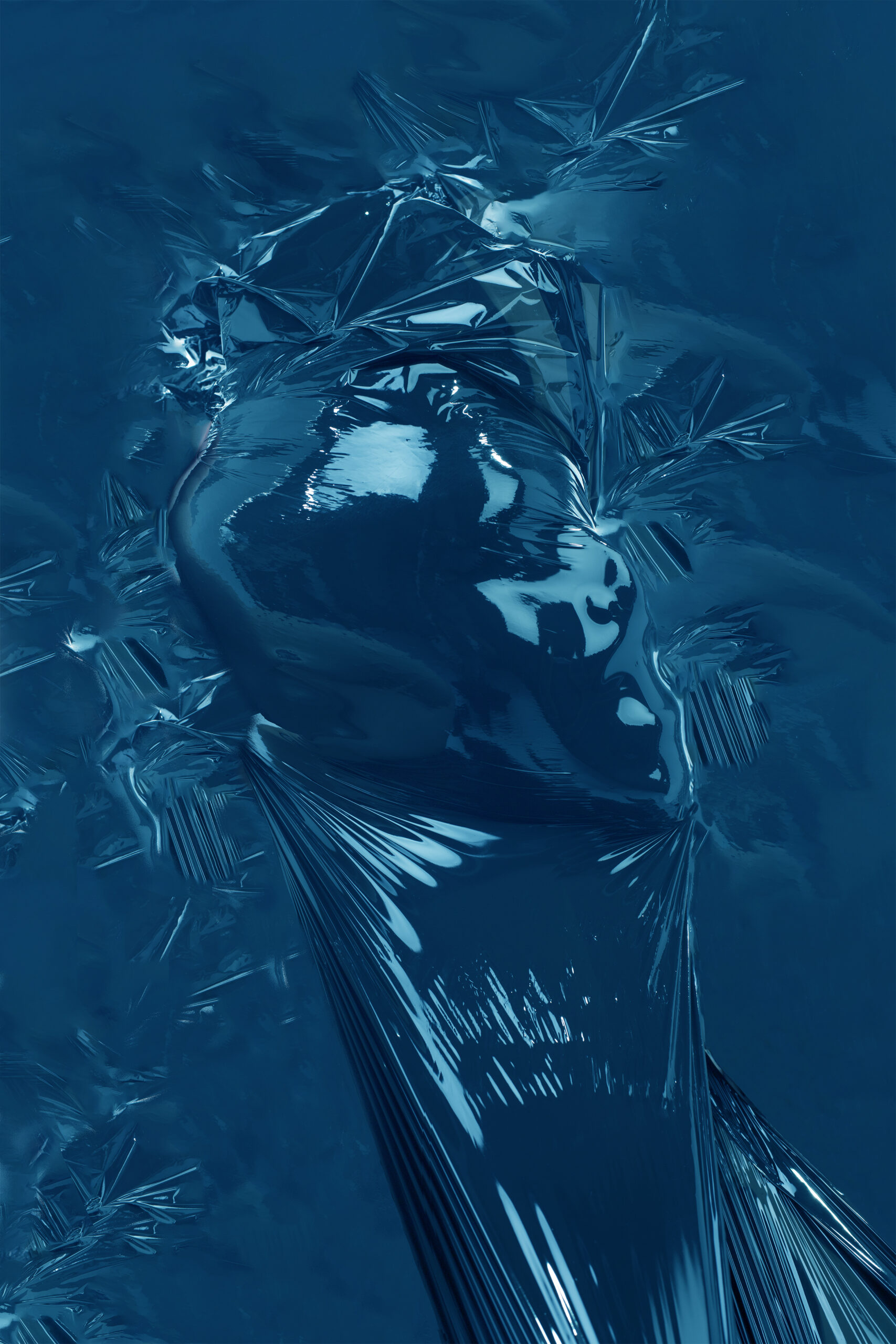 artofjabo - 401 - Self-portrait, 'Saturating & Sinking Deeper' Jessica A O'Neill