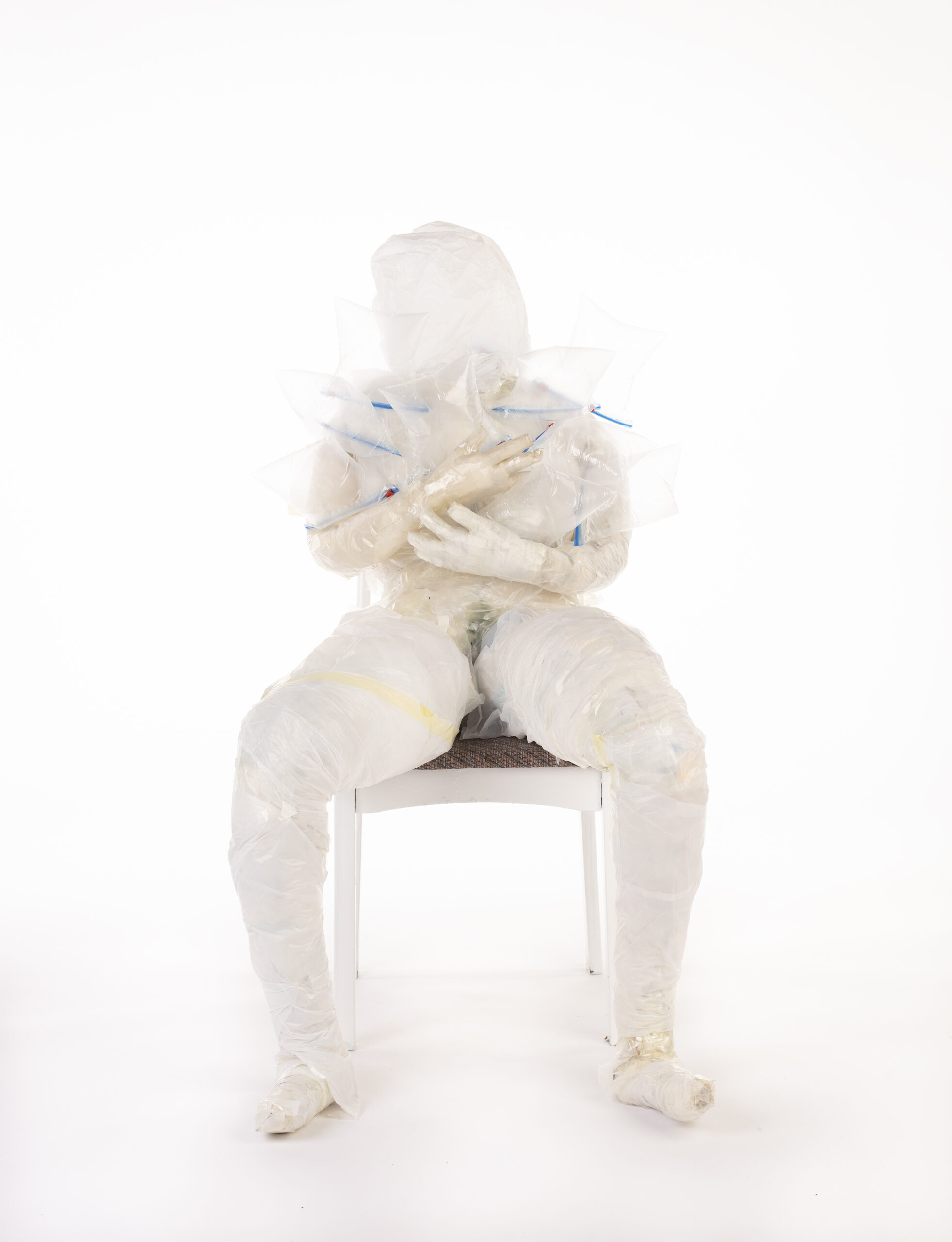 artofjabo - 701 - self-portrait, 'plastic lasts f o r e v e r' Jessica A O'Neill